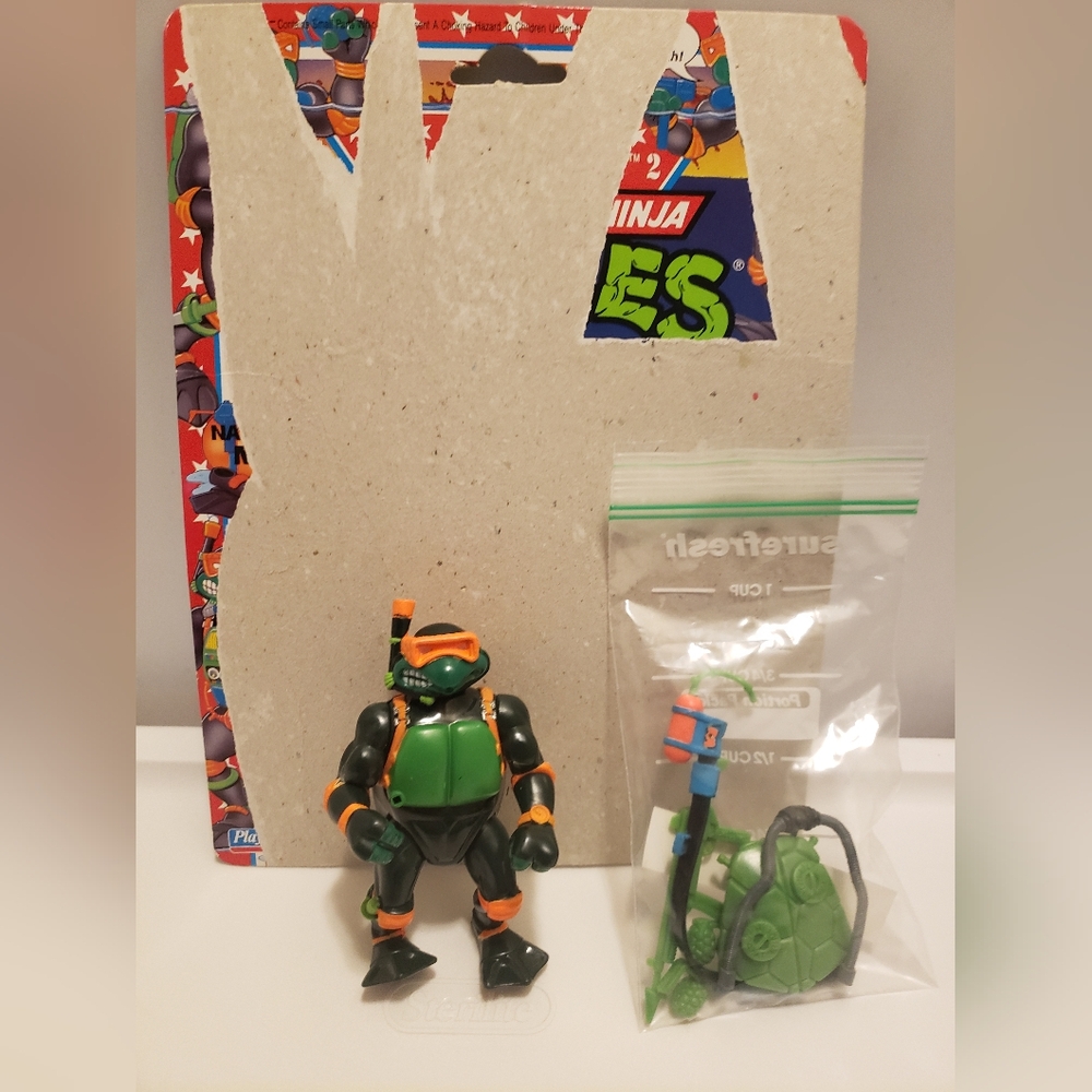Vintage 1992 NAVY SEAL MIKE, RARE AND COMPLETE W CARD BACK